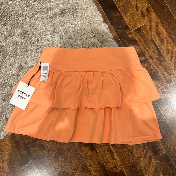 Sunday best Aritzia orange skirt - Picture 1 of 1